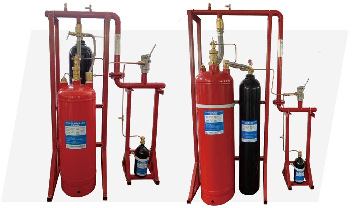 外贮压式七氟丙烷灭火系统